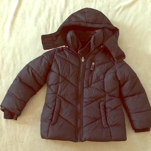 Weatherproof Girls Long Parka Dark berry